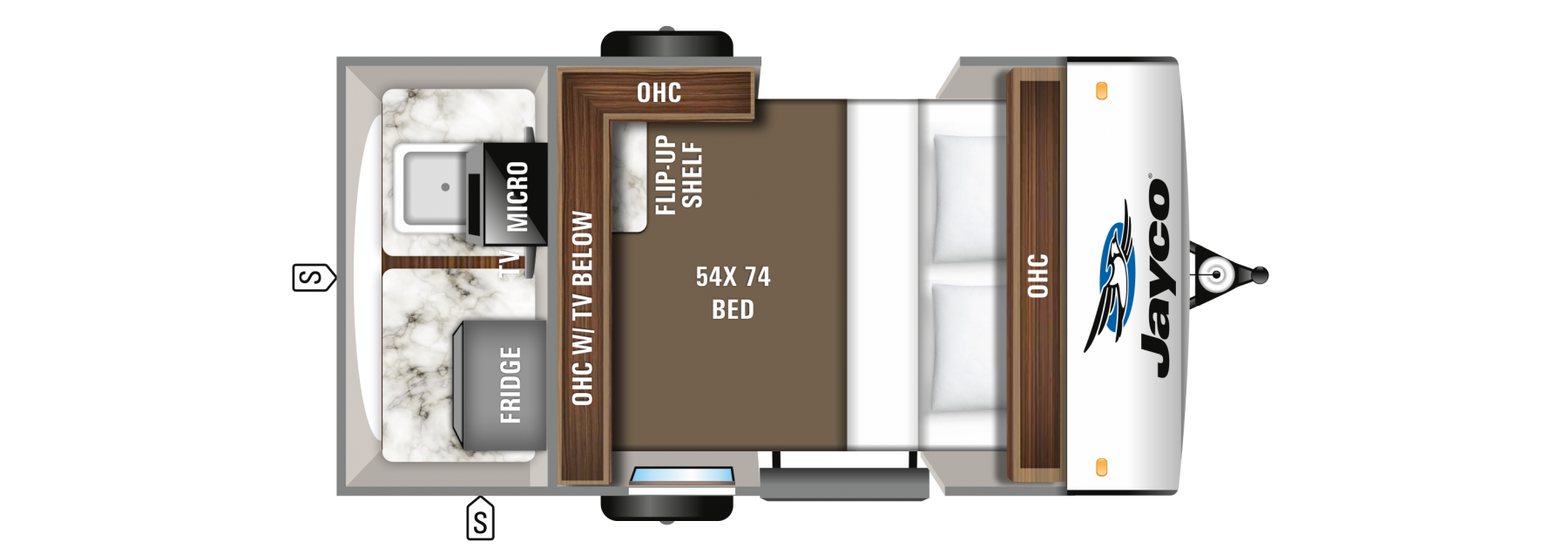 სქემის მოდელები Jayco Hummingbird 10RK