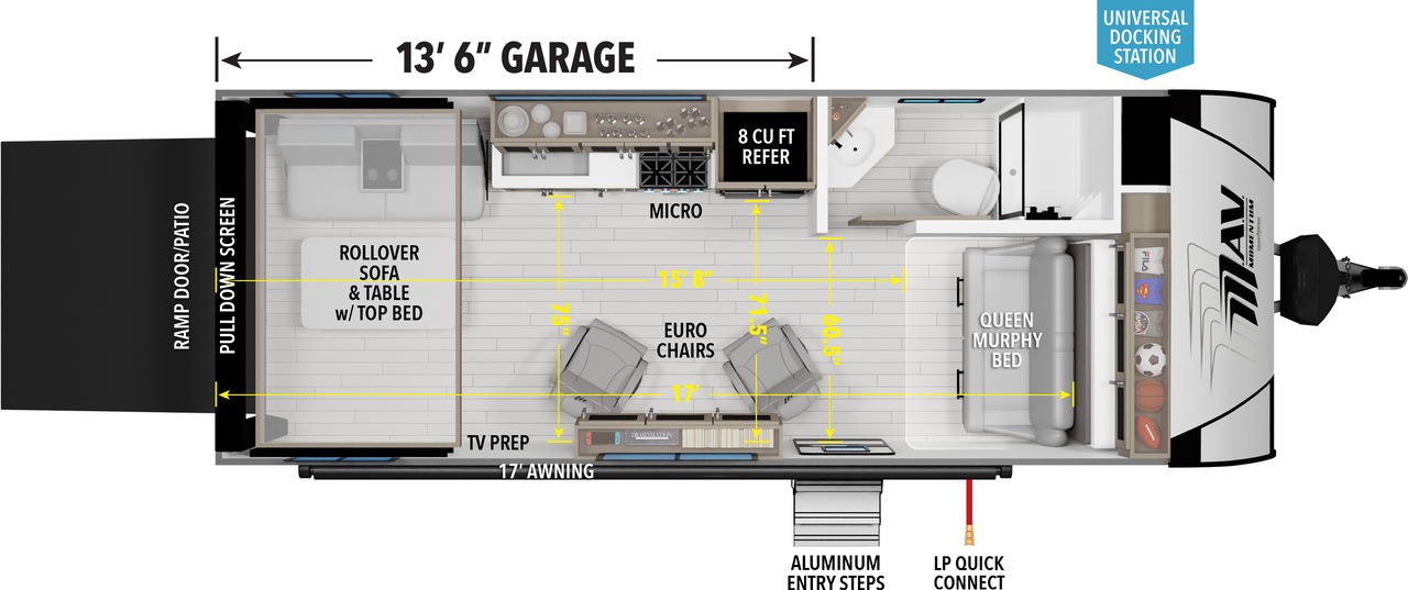 სქემის მოდელები Grand Design MOMENTUM MAV 22MAV